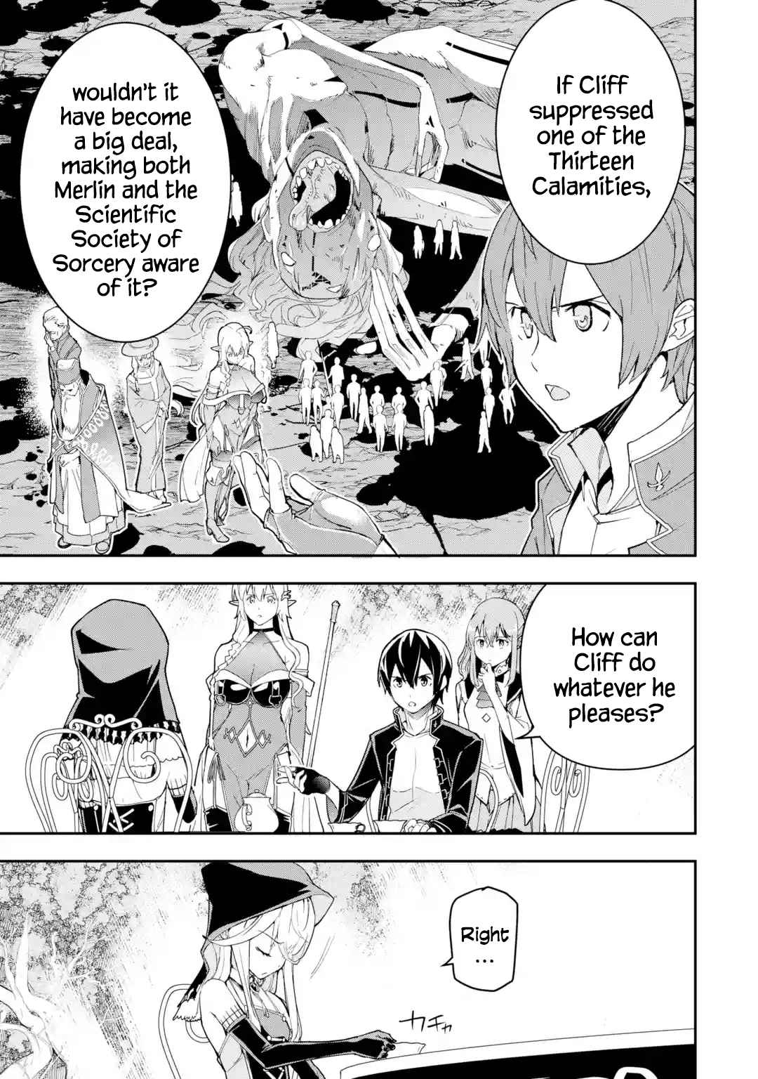 Rakudai Kenja no Gakuin Musou Chapter 17.4 7